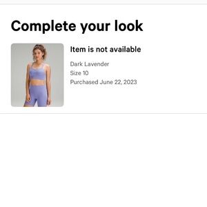 LuluLemon Dark Lavender